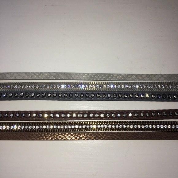 1 Left! Real Leather Wrap Bangle Bracelet - Picture 3 of 3